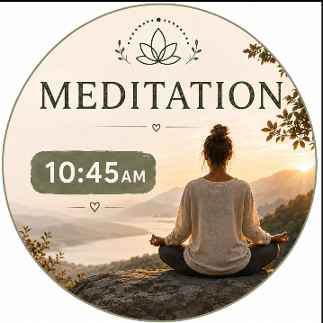 Meditation 10.45 am August 16th
