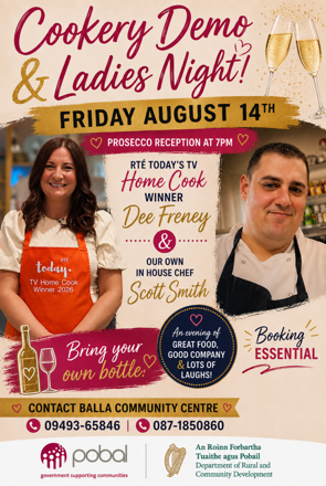 Cookery Demo & Ladies Night
