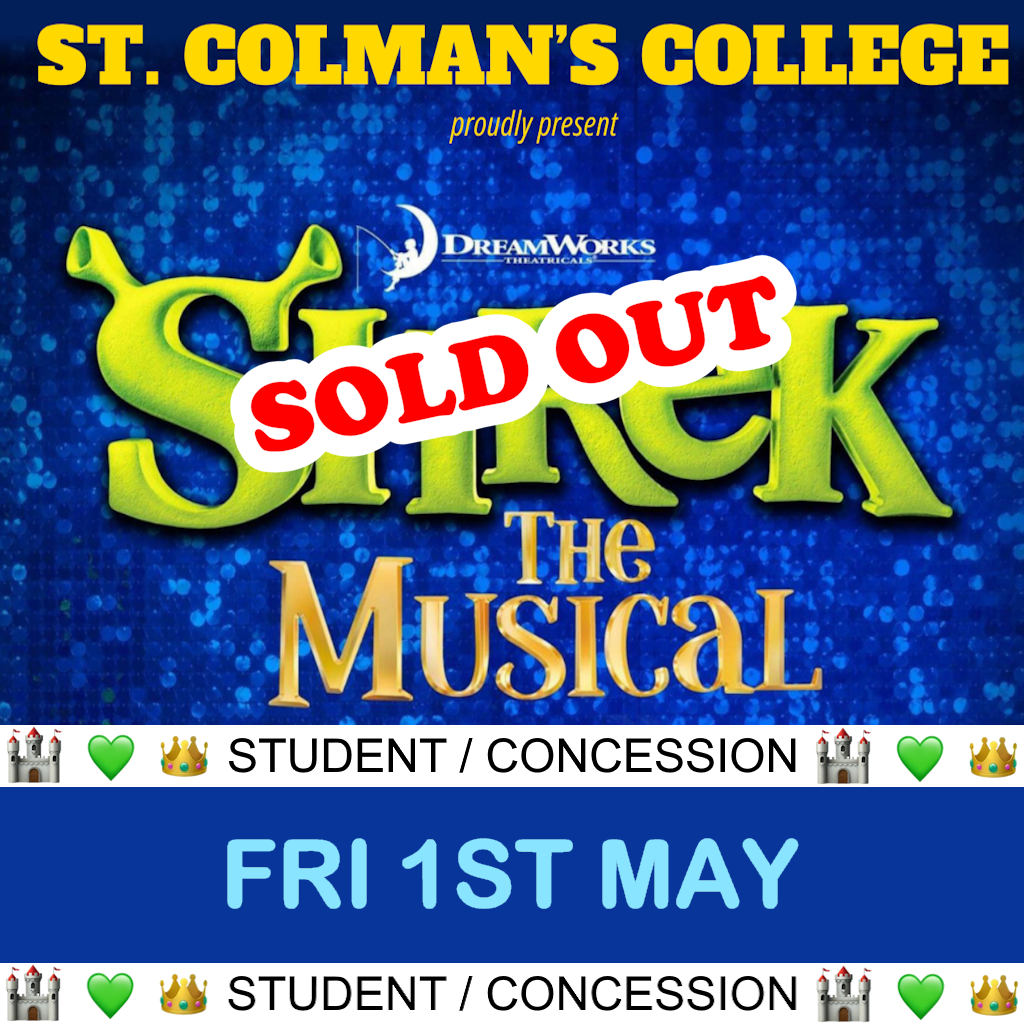 Concession - Shrek The Musical Friday 1st May