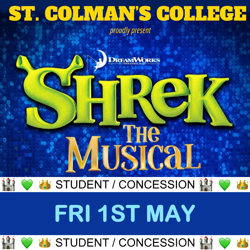 Concession - Shrek The Musical Friday 1st May