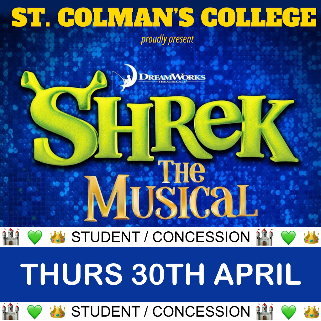 Concession - Shrek The Musical Thursday 30th April
