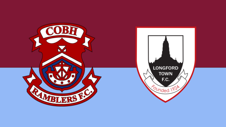 Cobh Ramblers FC vs Longford Town FC - HOME TICKETS