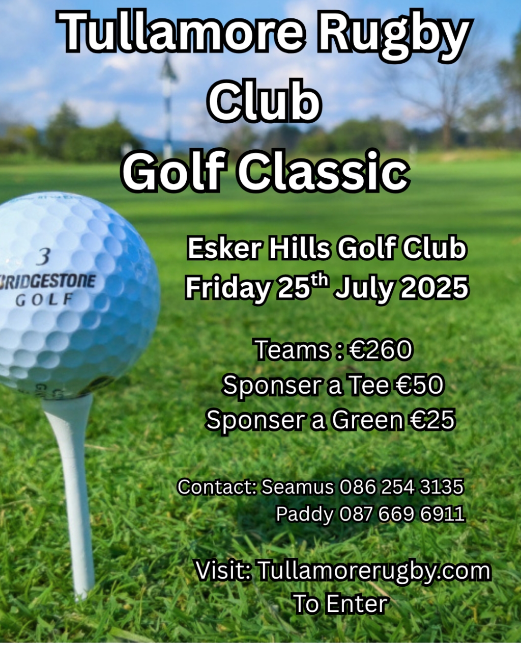 Tullamore Rugby Club Golf Classic
