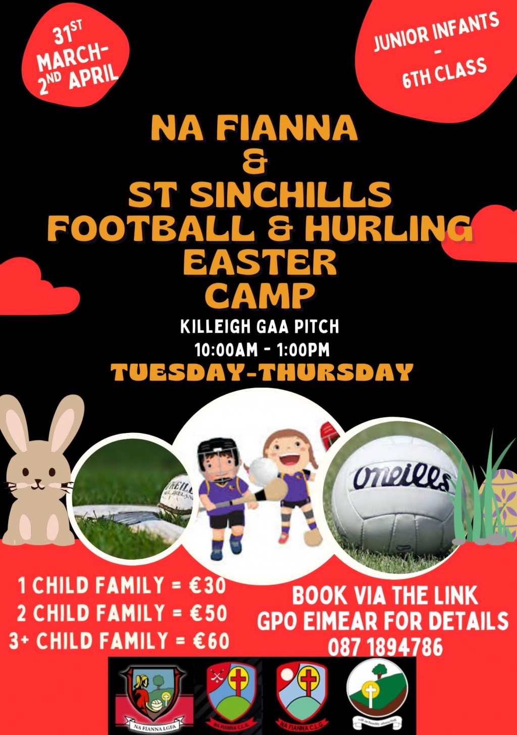 Na Fianna & St. Sinchills Football & Hurling Easter Camp