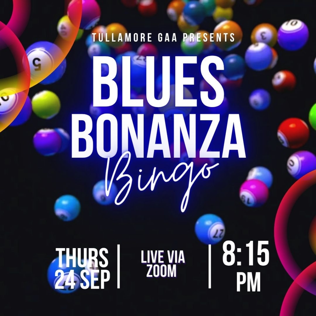 SuperBlues Bonanza Bingo 24 Sep 26