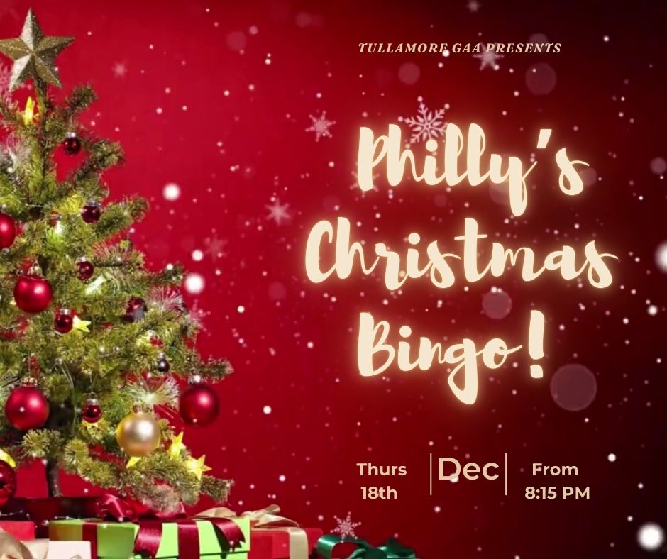 Phillys Christmas Bingo 18 Dec