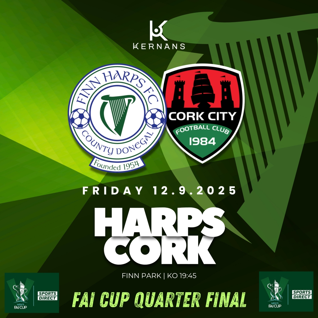 Finn Harps v Cork City (FAI CUP Quarter Final)