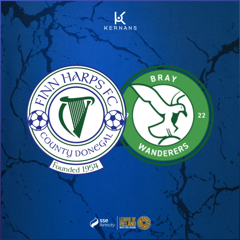 Finn Harps v Bray Wanderers (First Division)