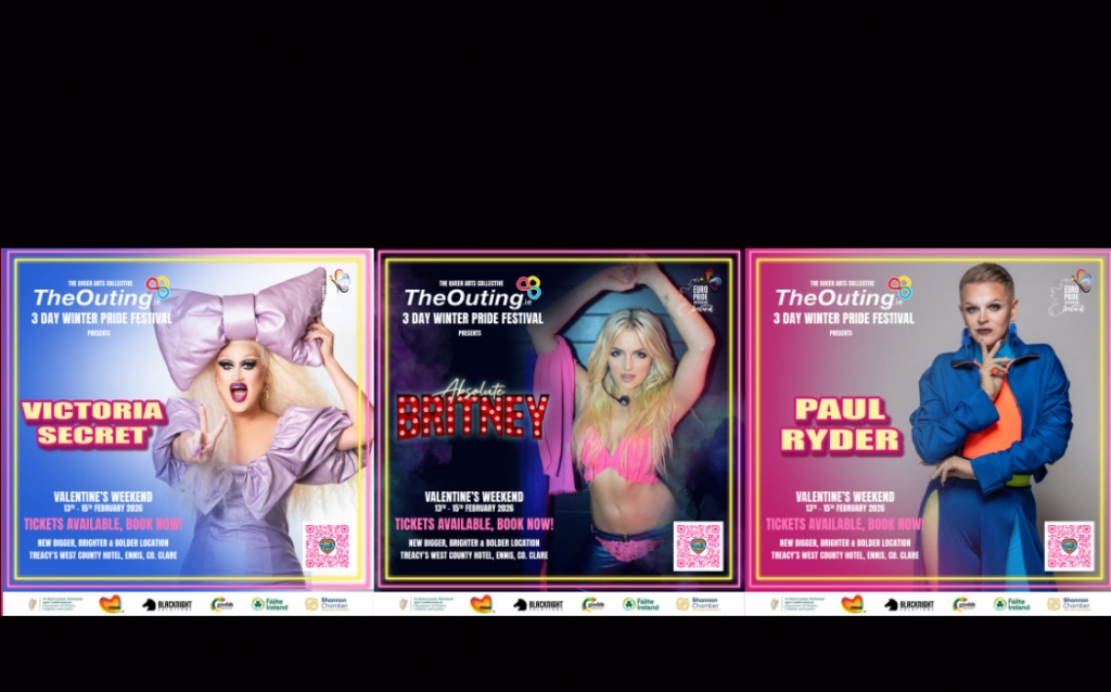 The Outing Festival 2026  Saturday 14th February Entertainment Ticket Options