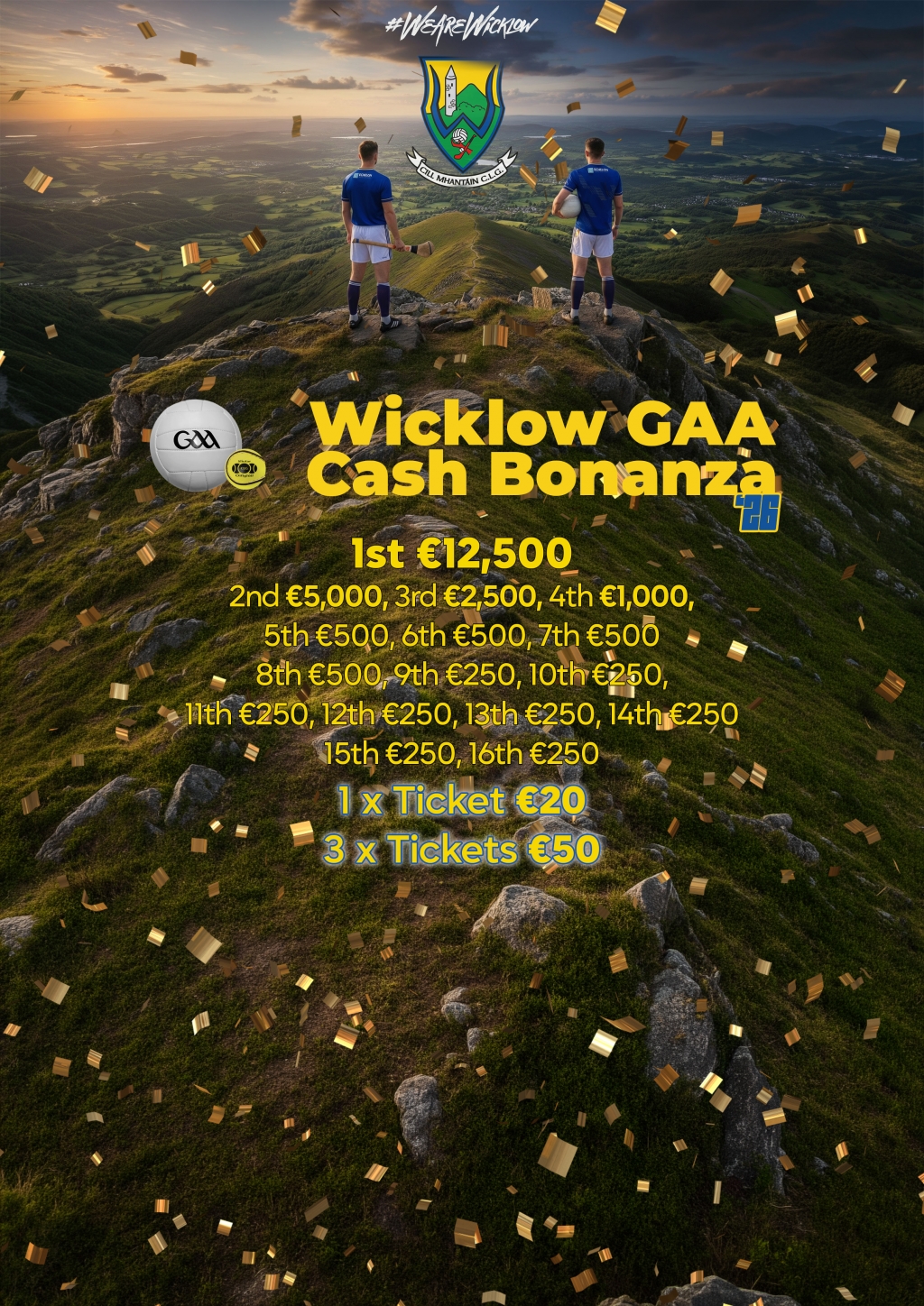 Wicklow GAA Cash Bonanza 2026