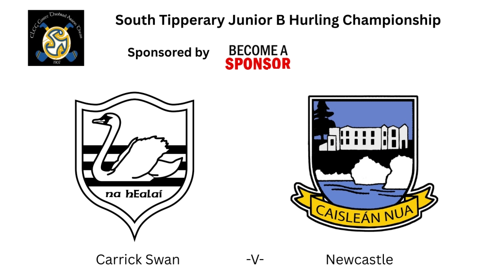 South Tipperary Junior B Hurling: Carrick Swan V Newcastle