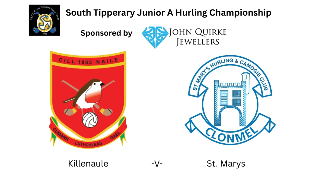 John Quirke Jewellers South Tipperary Junior A Hurling Quarter Final: Killenaule V St. Marys