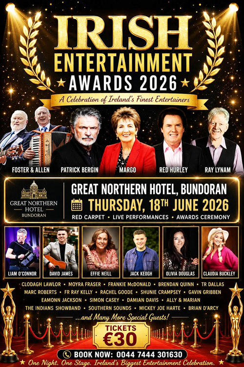 Irish Entertainment Awards 2026