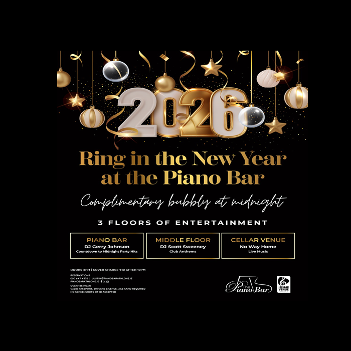 THE PIANO BAR NEW YEARS EVE PARTY