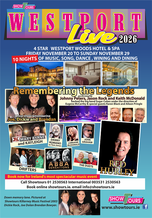 Westport Live 2026 (Nov 27-29)