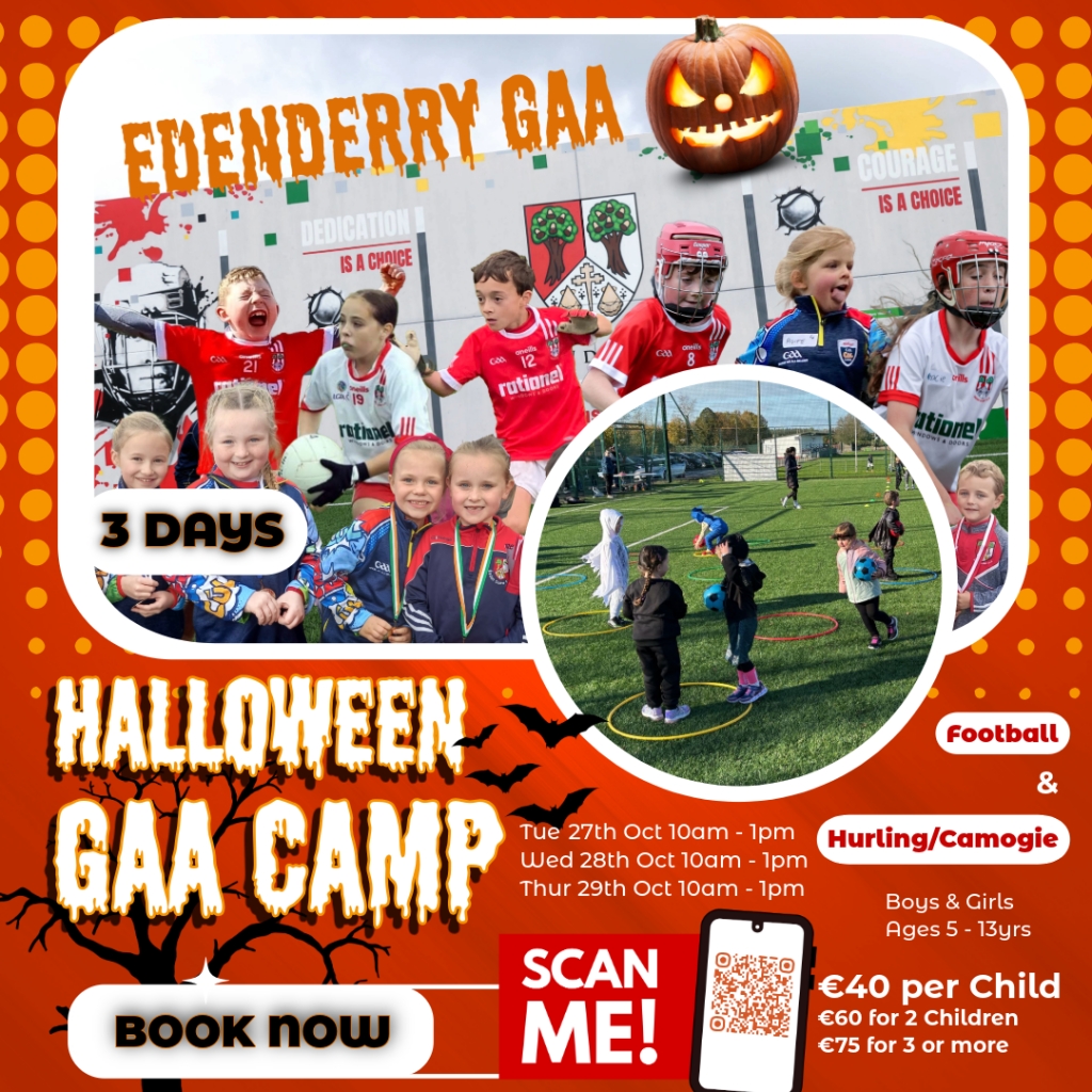 Edenderry GAA Halloween Camp 2026