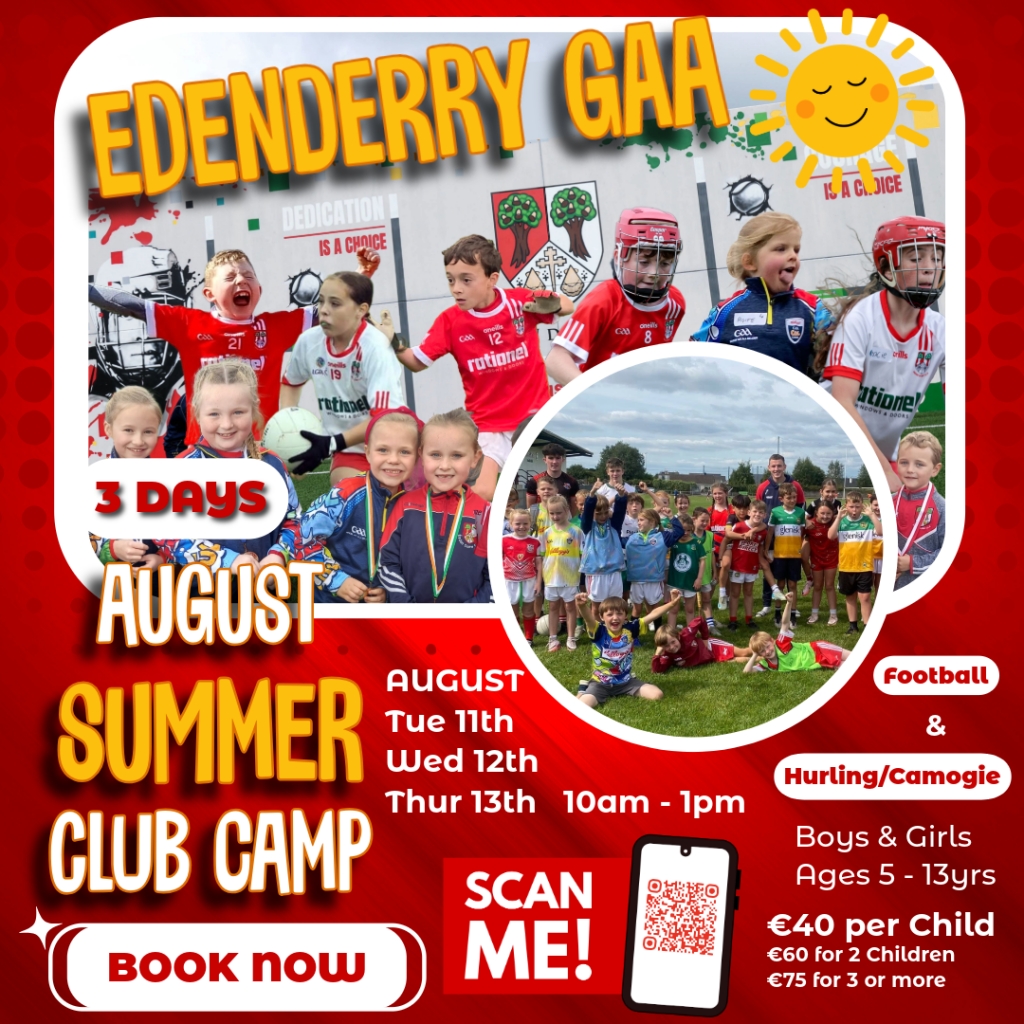 Edenderry GAA Summer Camp 2026