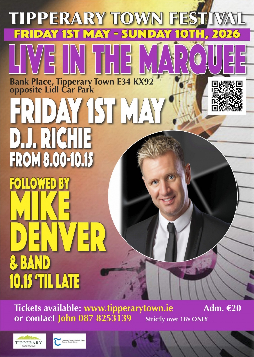 Friday 1st May Dj Richie-Mike Denver