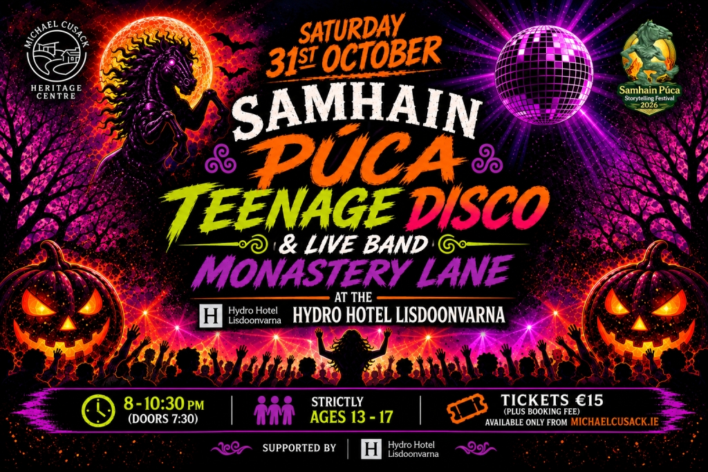 Samhain Púca Teenage Disco & Live Band