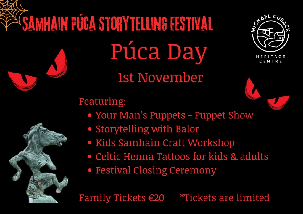 Samhain Púca Storytelling Festival 2025