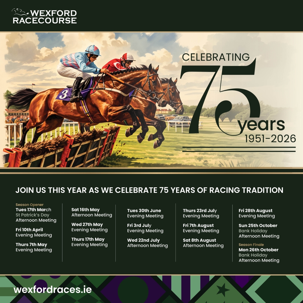 BEST DRESSED LADIES AND GENTLEMEN Wexford Races Saturday Afternoon 8th August 2026