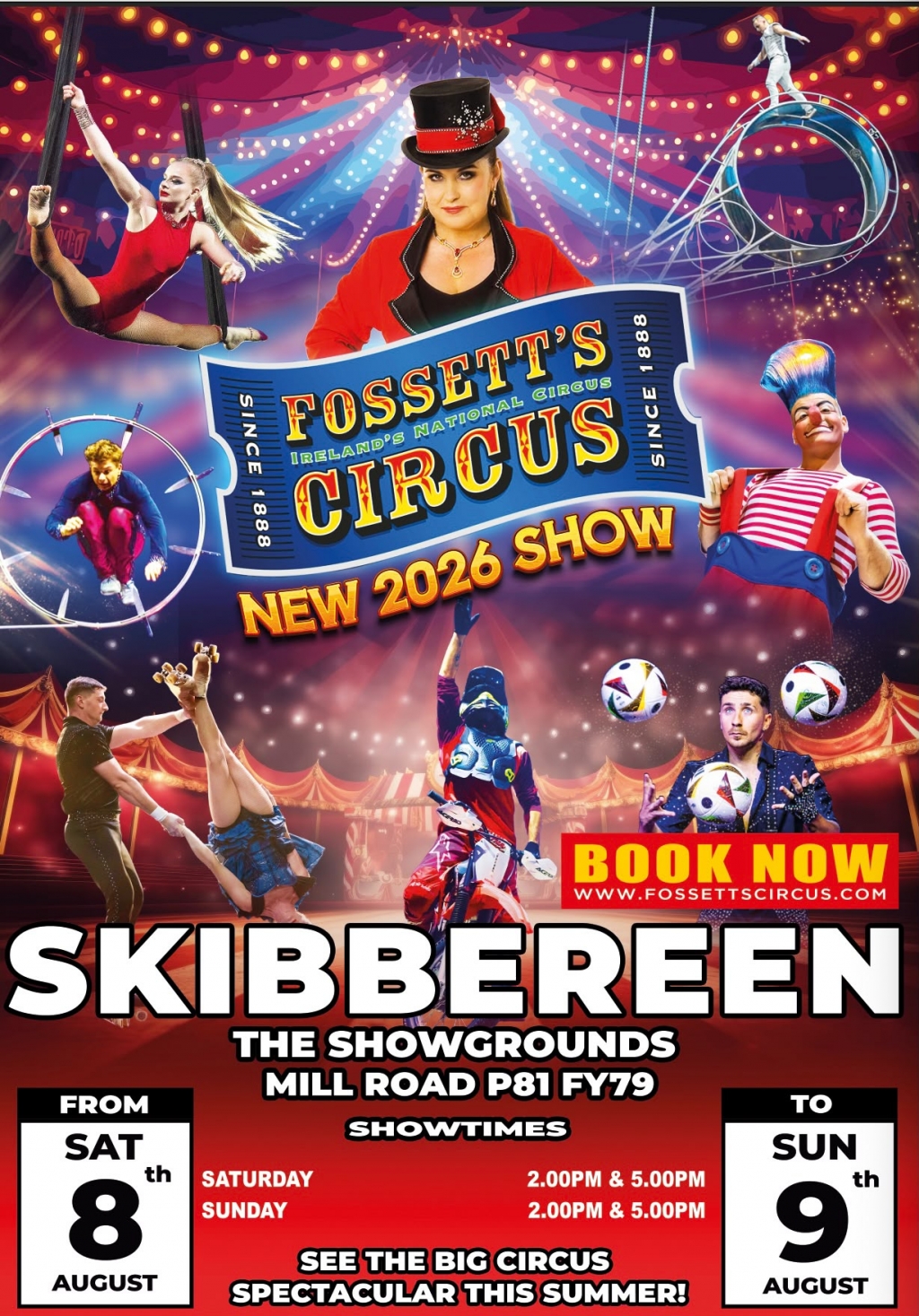 Skibbereen - Saturday 8th August - 5pm