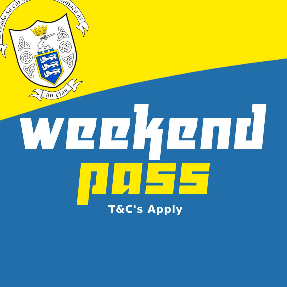 Weekend Pass - 4 Scan eTicket | 12th - 15th Sept