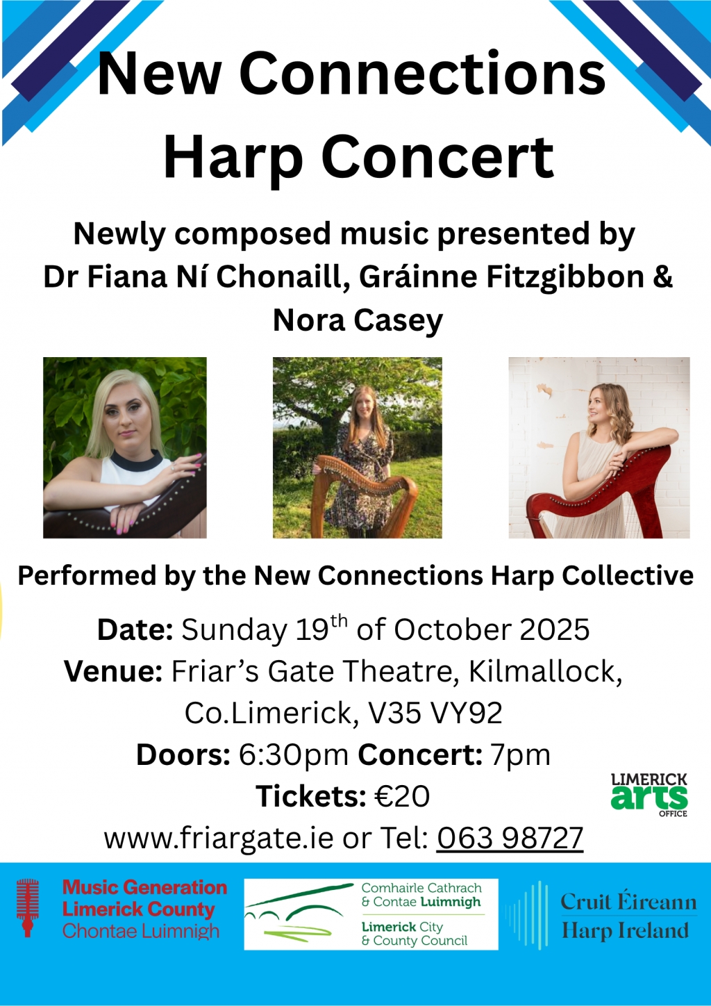 New Connections Harp Concert