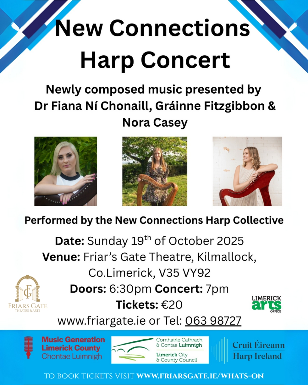 New Connections Harp Concert