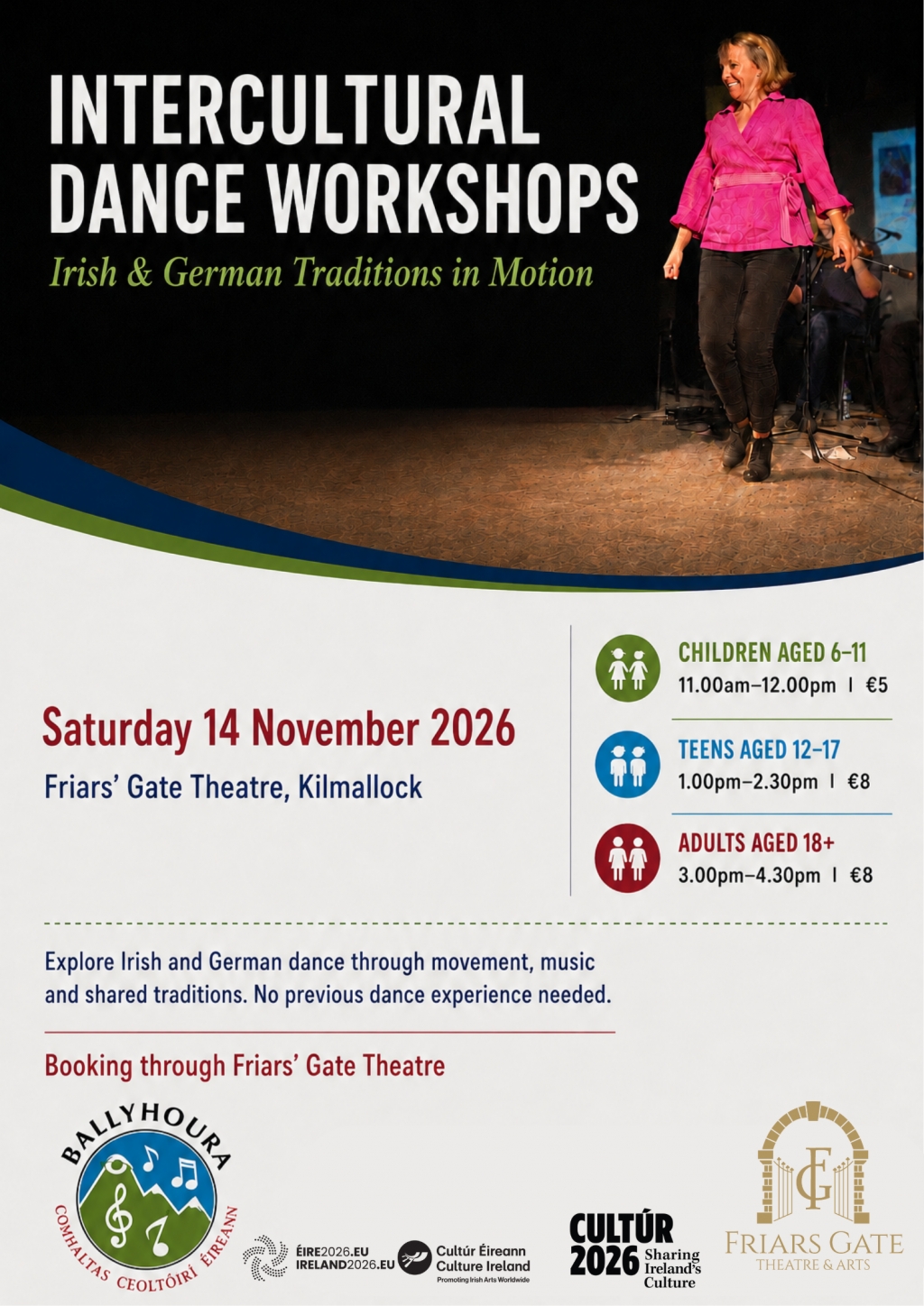 Intercultural Dance Workshops (*Teen ticket)