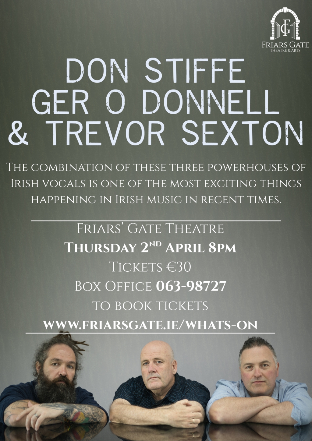 Don Stiffe, Ger O Donnell & Trevor Sexton