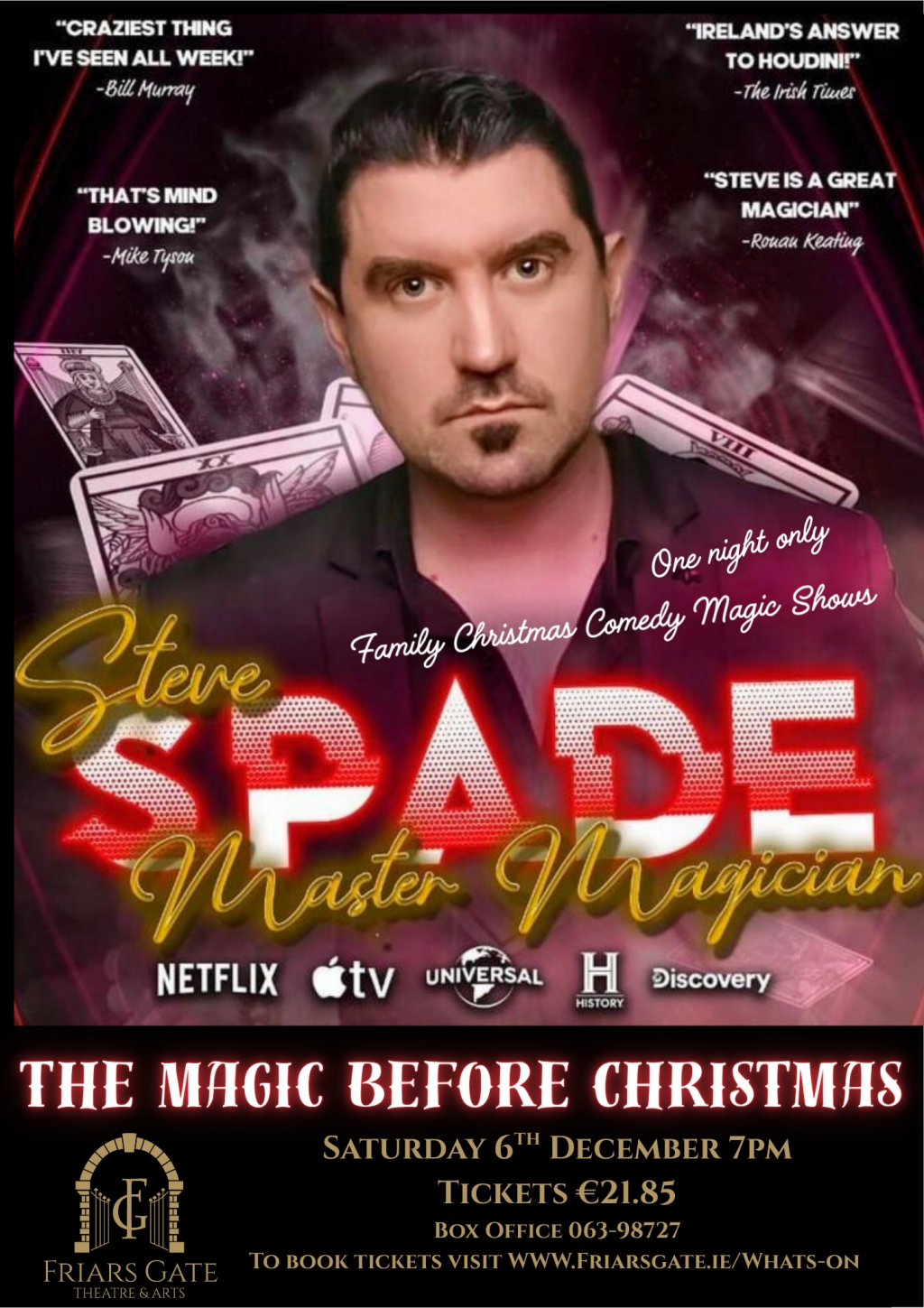 Steve Spade Master Magician
