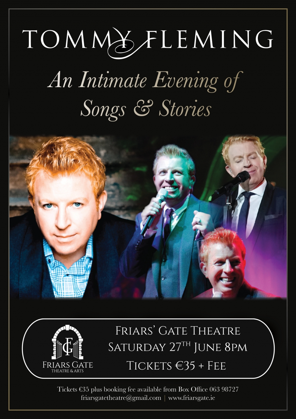 Tommy Fleming – An Intimate Evening of Songs & Stories