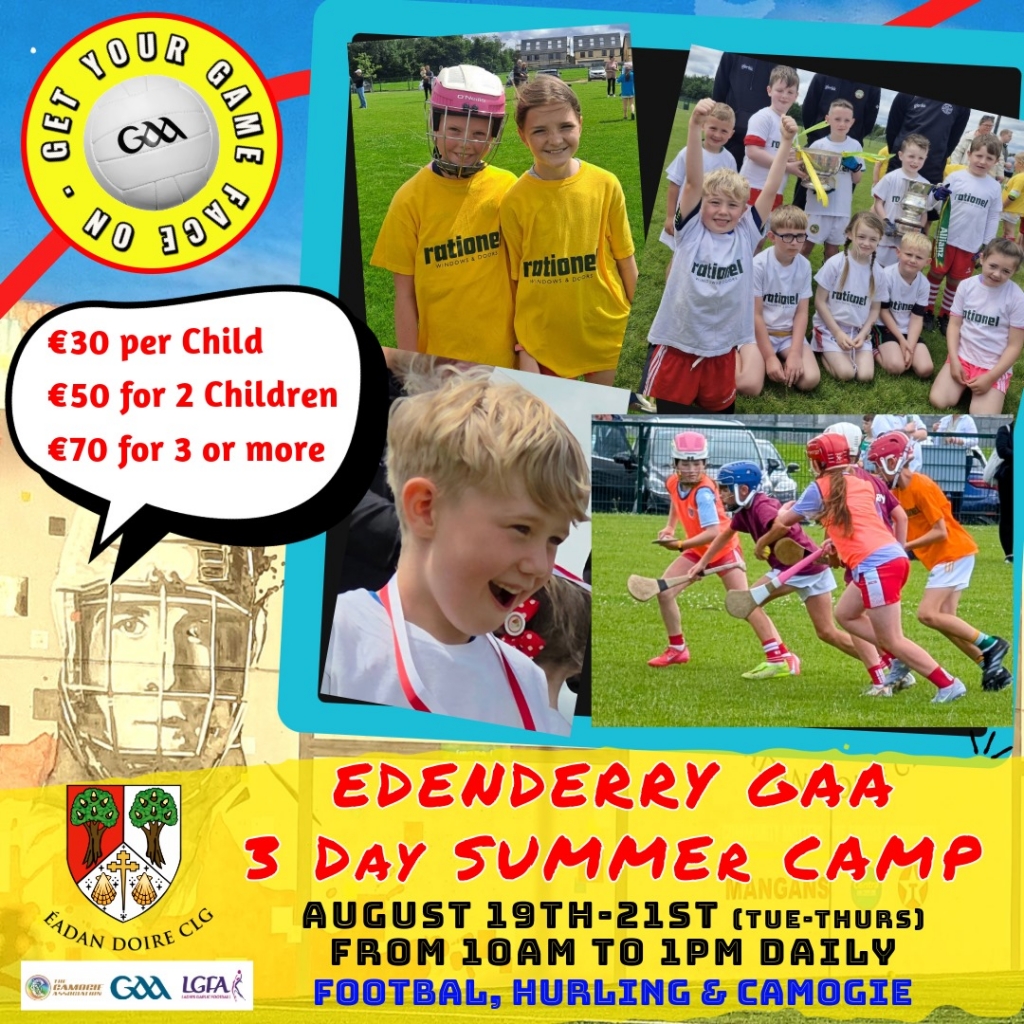 Edenderry GAA Summer Camp 2025