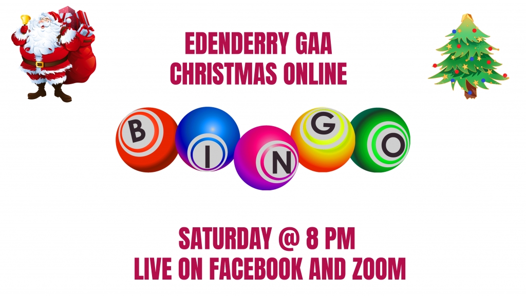 Edenderry GAA Bingo - 27th Dec 2025