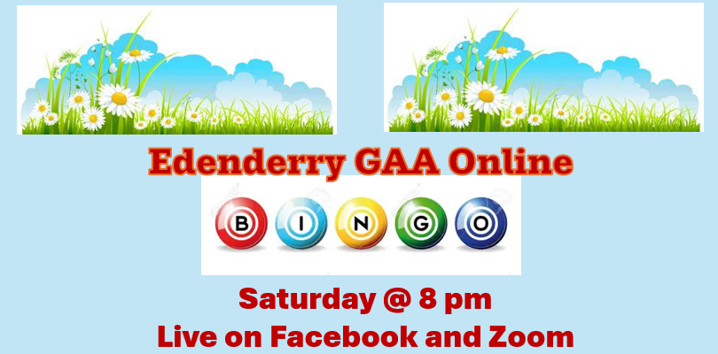 Edenderry GAA Bingo - 11th Apr 2026